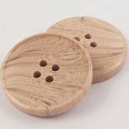 Image result for Wood Buttons 28Mm