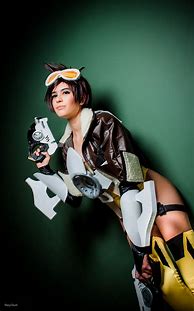 Image result for Overwatch Tracer Cosplay X