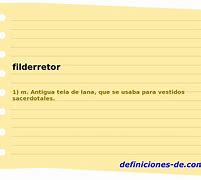 Image result for filderretor