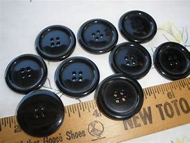 Image result for Black Coat Buttons