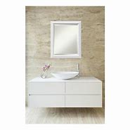 Image result for White Bathroom Vanity Mirrors