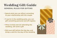 Image result for Etiquette Gift for Wedding