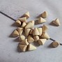 Image result for Unfinished Wood Cones