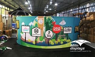 Image result for Booth Display Hanging Banner