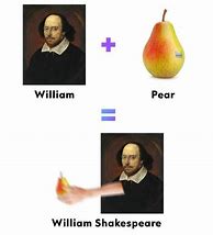 Image result for Shakes Pear Ememe