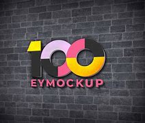 Image result for 3D Mirror Logo Mock-Up