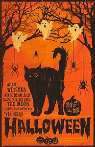 Image result for Vintage Halloween Greetings Images Clip Art