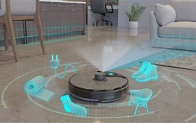 Image result for Woman Directing Robot Cleaning