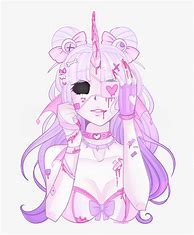 Image result for Pastel Goth Anime Girl Art