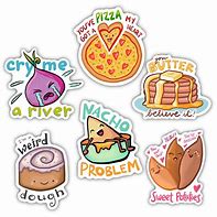 Image result for food pun sticker
