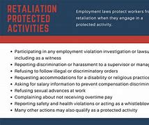 Image result for Retaliation at Work Examples
