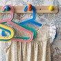 Image result for Kids Wooden Coat Hangers