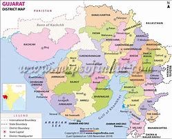 Image result for Gujarat Political Map
