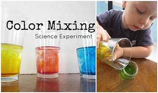 Image result for Mixing Colors Science Experiment