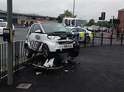 Image result for Smart Car in Accident