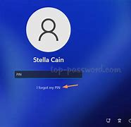 Image result for Forgot My Windows Hello Pin