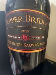 Image result for Pepper Bridge Cabernet Sauvignon Walla Walla Valley