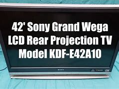 Image result for Sony 42 Grand Wega LCD Projection TV