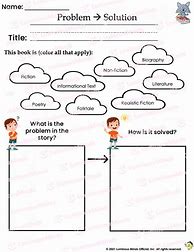 Image result for Problem and Solution Printables