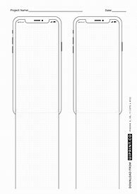 Image result for Printable iPhone Size Template PDF