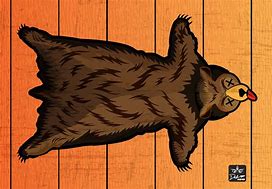 Image result for Bear Rug Clip Art