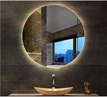 Image result for Touch Screen Mirror Bathroom
