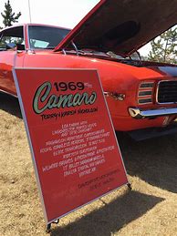 Image result for Camaro Car Show Signs