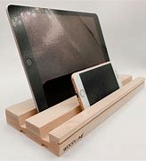 Image result for iPad Holder Wood