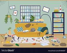 Image result for Messy House Clip Art