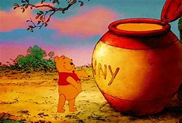 Image result for Winnie the Pooh and Piglet Honey Jar