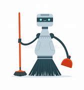 Image result for Cleaning Robot Anime