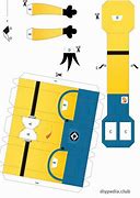 Image result for Paper Minion Pattern