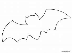 Image result for Spooky Bat Outline