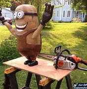Image result for Minion Chainsaw