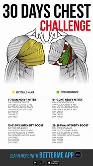 Image result for 30-Day Chest Challenge