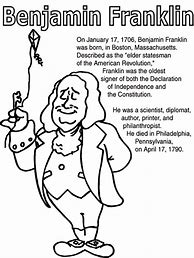 Image result for Benjamin Franklin Printable Worksheets