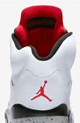 Image result for Air Jordan 5 Retro White University Red2023