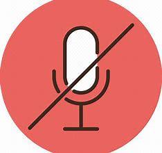 Image result for Microphone Mute Clip Art