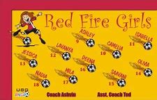 Image result for Girls Soccer Banners