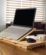 Image result for Adjustable Laptop Stand Wood