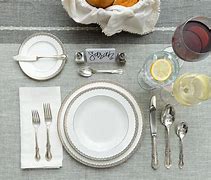 Image result for Laying a Table for Dinner