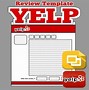 Image result for Blank Yelp Review Template