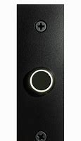 Image result for Black Light Up Doorbell Button