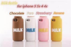 Image result for iPhone 5C Milk Silicone Cases