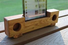 Image result for Wooden Speaker No Bluetooth