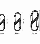 Image result for S-shaped Carabiner