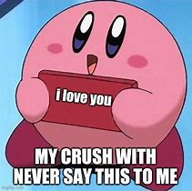 Image result for Kirby Love Meme