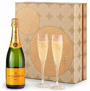 Image result for Champagne and Flutes Gift Set