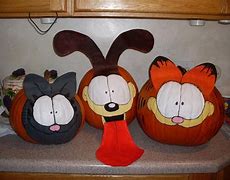 Image result for Garfield Pumpkin