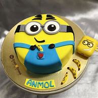 Image result for Homemade Minion Birthday Cake